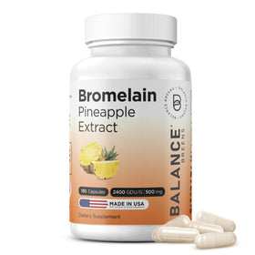 Balancebreens Bromélaïne 500mg 180 capsules vue de face