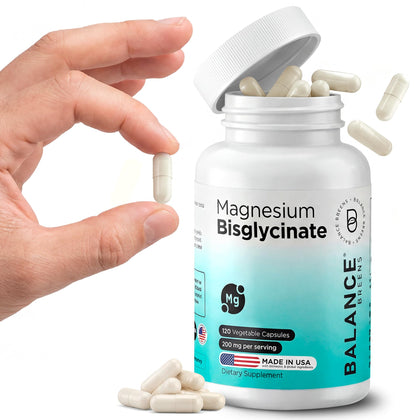 Balancebreens Magnésium Glycinate 200mg 120 capsules vue avant
