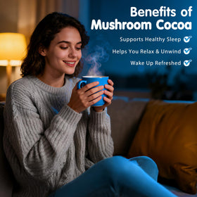 Balincer Chocolat Chaud aux Champignons 231g - préparation dans une tasse