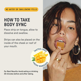 Bande Meche Body Sync™ prête à être utilisée