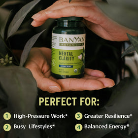 Banyan Botanicals Clarté Mentale 90 comprimés emballage