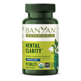 Banyan Botanicals Clarté Mentale 90 comprimés vue de face