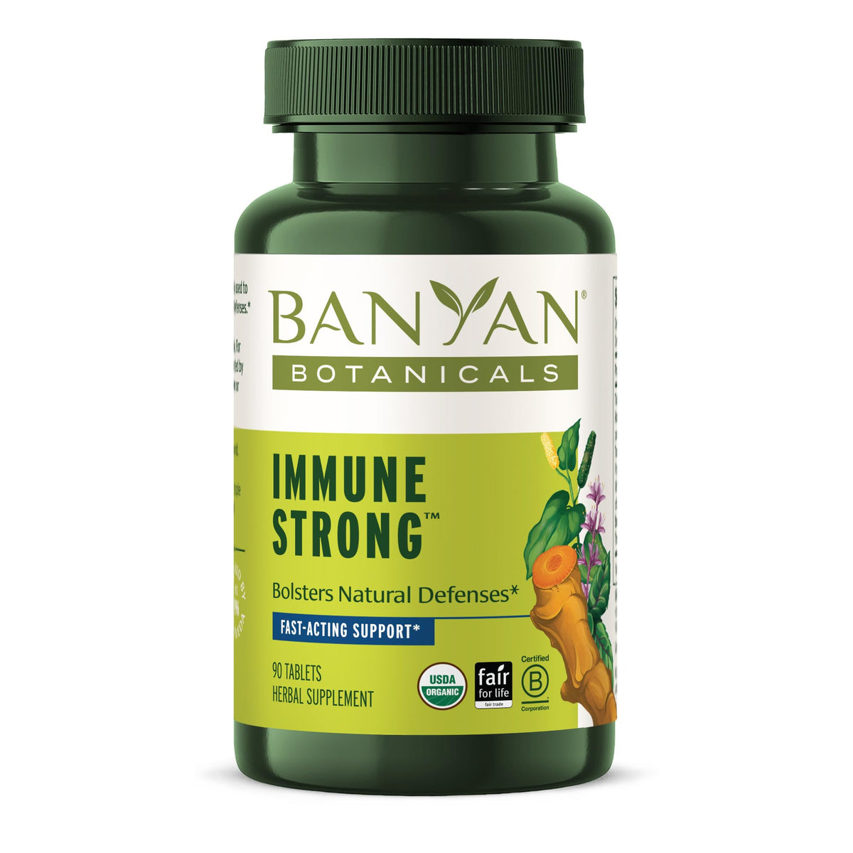 Banyan Botanicals Complément Alimentaire Bio 90 Comprimés, vue de face