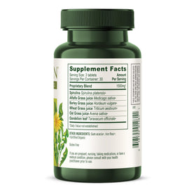 Banyan Botanicals Everyday Greens comprimés bio en gros plan