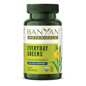 Banyan Botanicals Everyday Greens comprimés bio vue de face