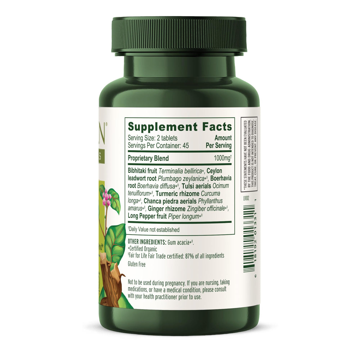 Banyan Botanicals Healthy Kapha comprimés bio