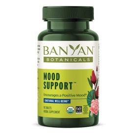 Banyan Botanicals Mood Support boîte de 90 tablettes vue de face