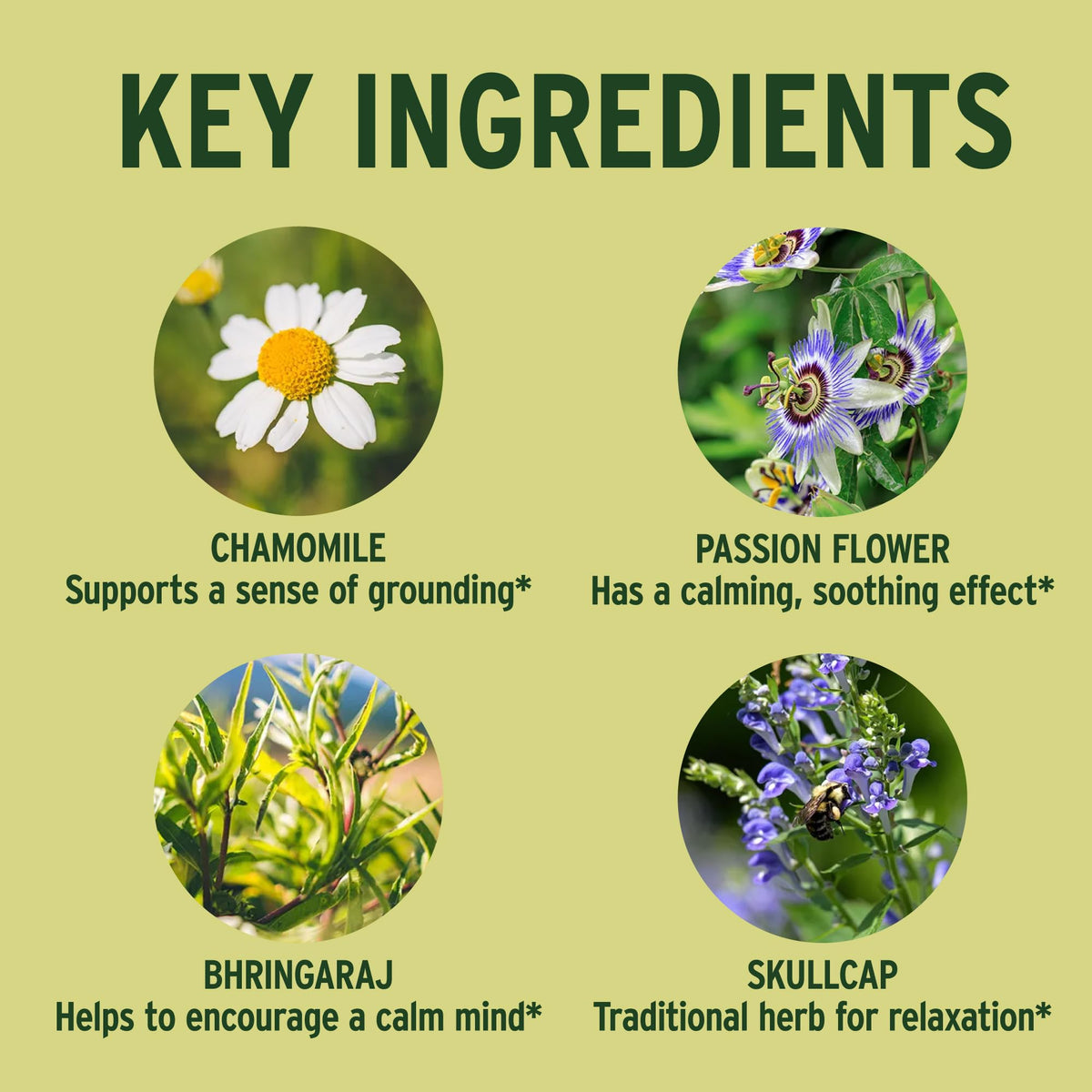 Banyan Botanicals Tranquil Mind comprimés dans leur emballage