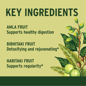 Banyan Botanicals Triphala Bio ingrédients naturels