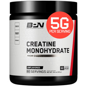 BARE PERFORMANCE NUTRITION Pure Creatine Monohydrate 5g packaging front view
