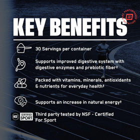 BARE PERFORMANCE NUTRITION Strong Reds Poudre Superfood ingredients list