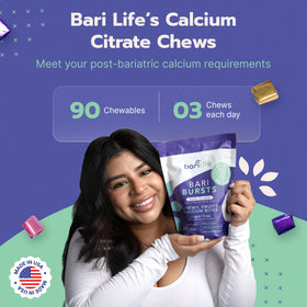 Bari Life BariBurst bouchées en portion de 500mg de calcium