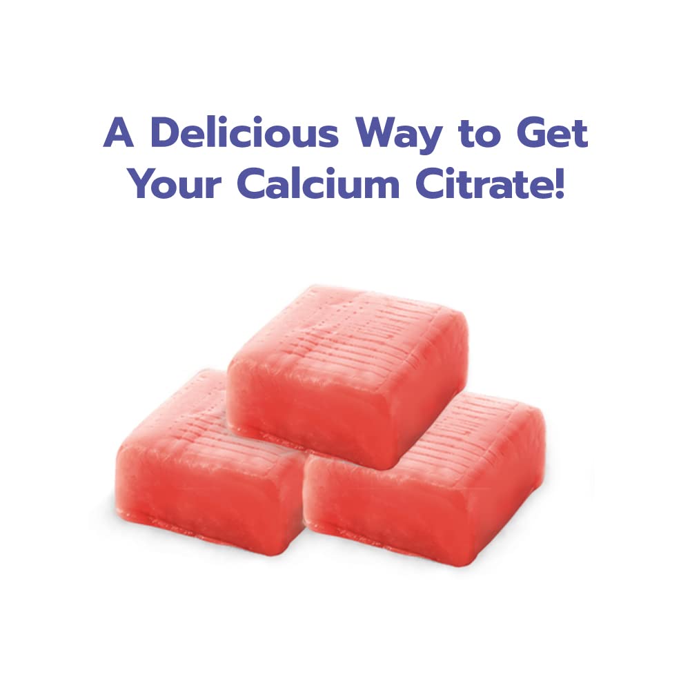Bari Life Calcium Citrate Chews, vue de côté de l'emballage