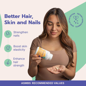 Bari Life Complément Alimentaire Cheveux, Peau & Ongles 82g - Emballage