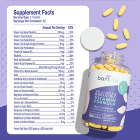 Bari Life Multivitamine Complète comprimés vue de face