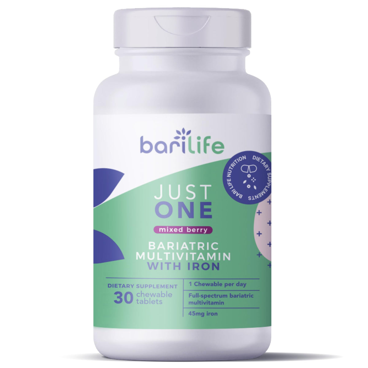 Bari Life Multivitamines Masticables 90ct vue avant avec emballage