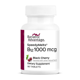 Bariatric Advantage B-12 Speedy Melts cerise noire, vue de face