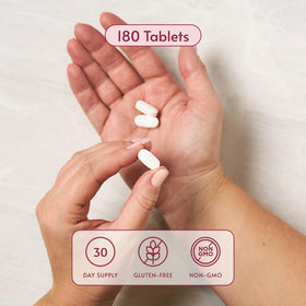 Bariatric Advantage Calcium Citrate 180 Tablettes posées sur une surface