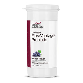 Bariatric Advantage Chewable FloraVantage Probiotic 90 comprimés saveur raisin