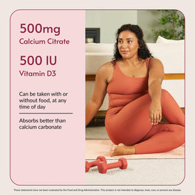 Bariatric Advantage Chewy Bites Calcium Citrate dans une main