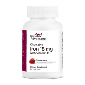 Bariatric Advantage Fer 18 mg comprimés à mâcher, boîte de 90 comprimés