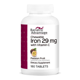 Bariatric Advantage Fer 29 mg 180 comprimés à mâcher, vue de face