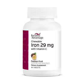 Bariatric Advantage Fer 29 mg 90 comprimés à mâcher, emballage avant