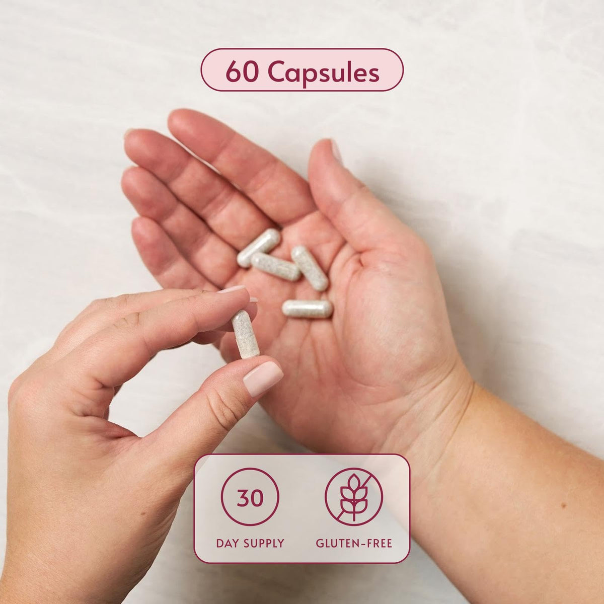 Bariatric Advantage Fer 45 mg capsules ouvertes montrant le contenu
