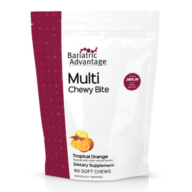 Bariatric Advantage Multi Chewy Bite Tropical Orange boîte vue de face
