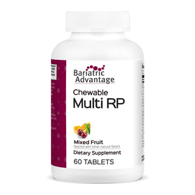 Bariatric Advantage Multivitamine à Mâcher 60 Comprimés Fruits Mélangés - vue de l'emballage