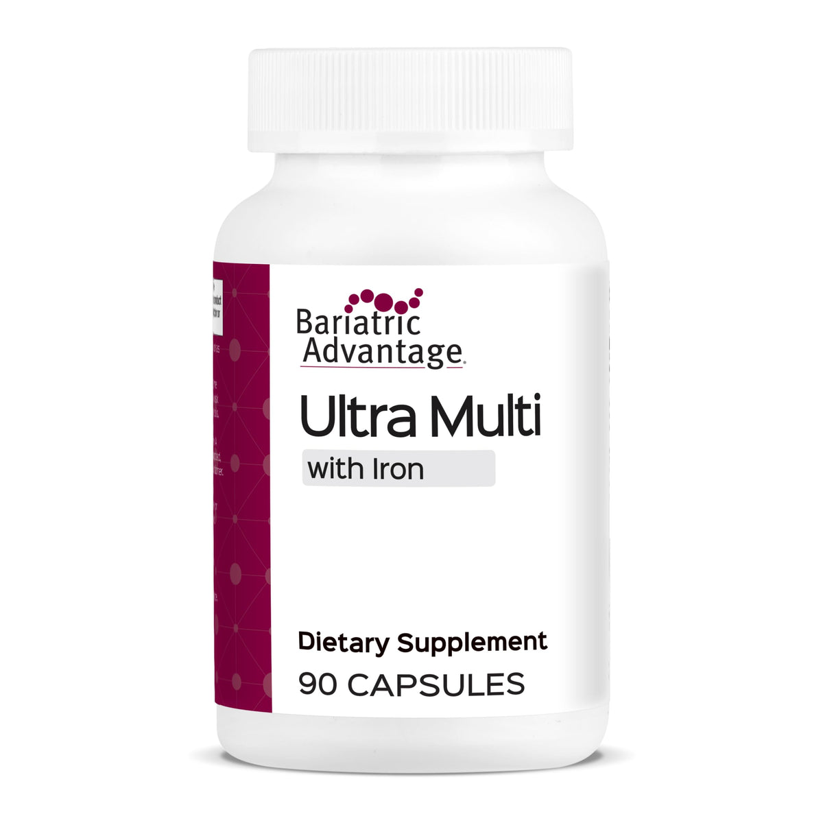Bariatric Advantage Multivitamine Ultra 90 capsules vue de face