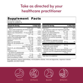 Bariatric Advantage Multivitamine Ultra vue de côté