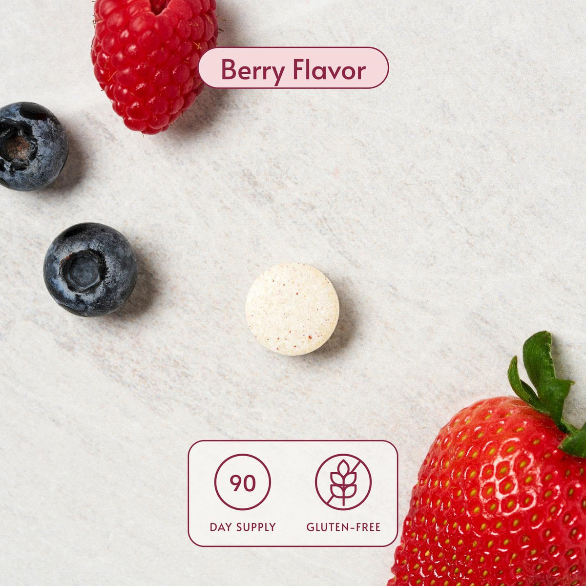 Bariatric Advantage Multivitamines Masticables saveur fruits rouges