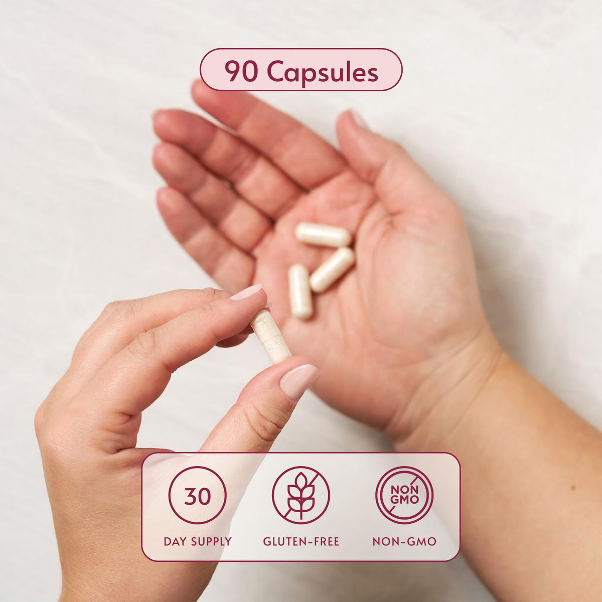 Bariatric Advantage Multivitamines Ultra sans fer, capsule ouverte montrant le contenu