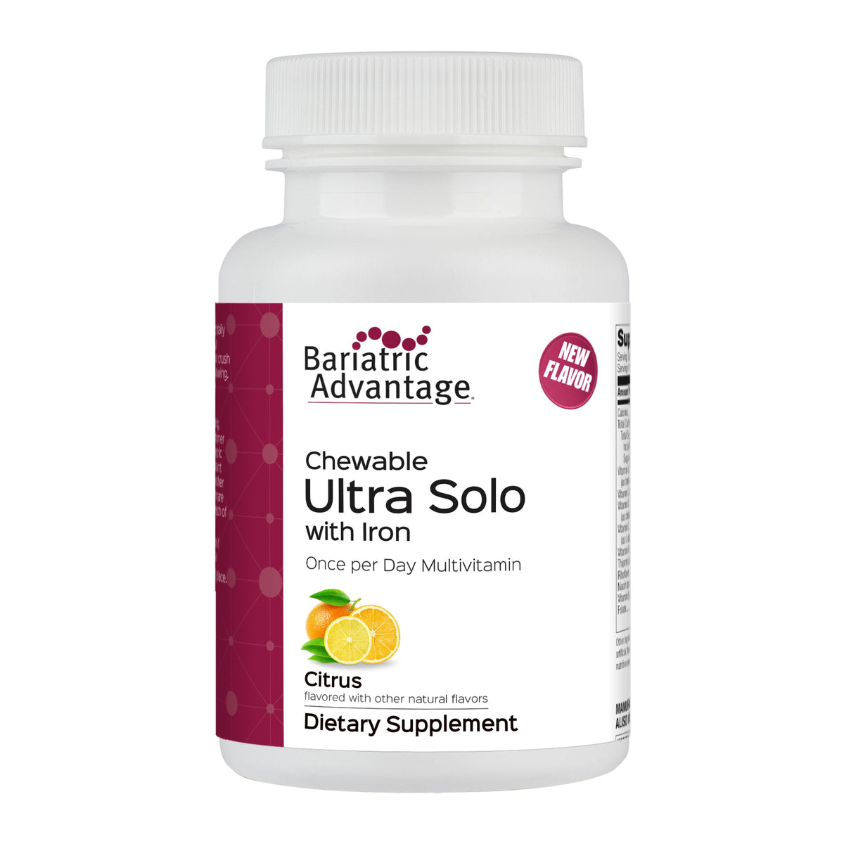 Bariatric Advantage Ultra Solo avec Fer boîte de 30 comprimés