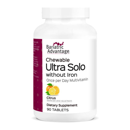 Bariatric Advantage Ultra Solo Citrus 90 comprimés, vue de face