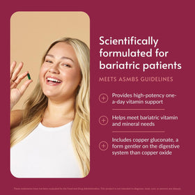 Bariatric Advantage Ultra Solo Sans Fer 90 Capsules côté