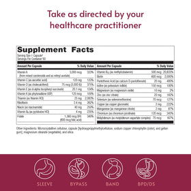 Bariatric Advantage Ultra Solo Sans Fer 90 Capsules ouverte
