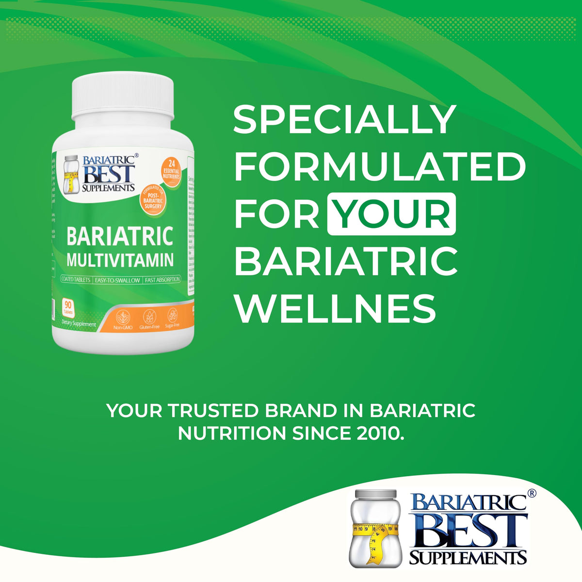 Bariatric Best Multivitamine, présentation des comprimés