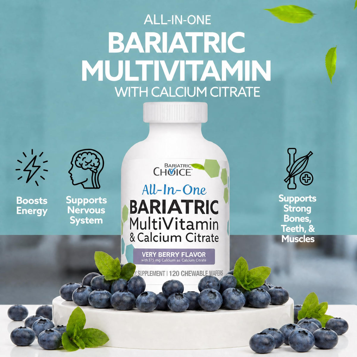 Bariatric Choice Complément Alimentaire - Étiquette avec ingrédients