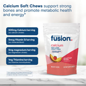 Bariatric Fusion chews de calcium 500mg dans une main
