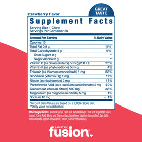 Bariatric Fusion chews de calcium 500mg en gros plan