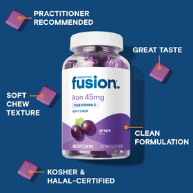 Bariatric Fusion Fer Chews - Texture gélifiée