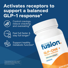 Bariatric Fusion GLP-1 Plus capsules sur fond blanc