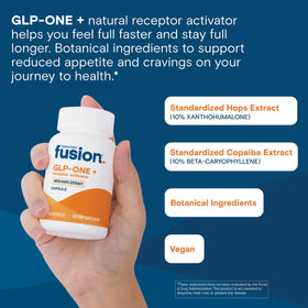 Bariatric Fusion GLP-1 Plus flacon avec capsules à côté