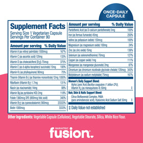 Bariatric Fusion Multivitamine Femme bouteille vue de côté