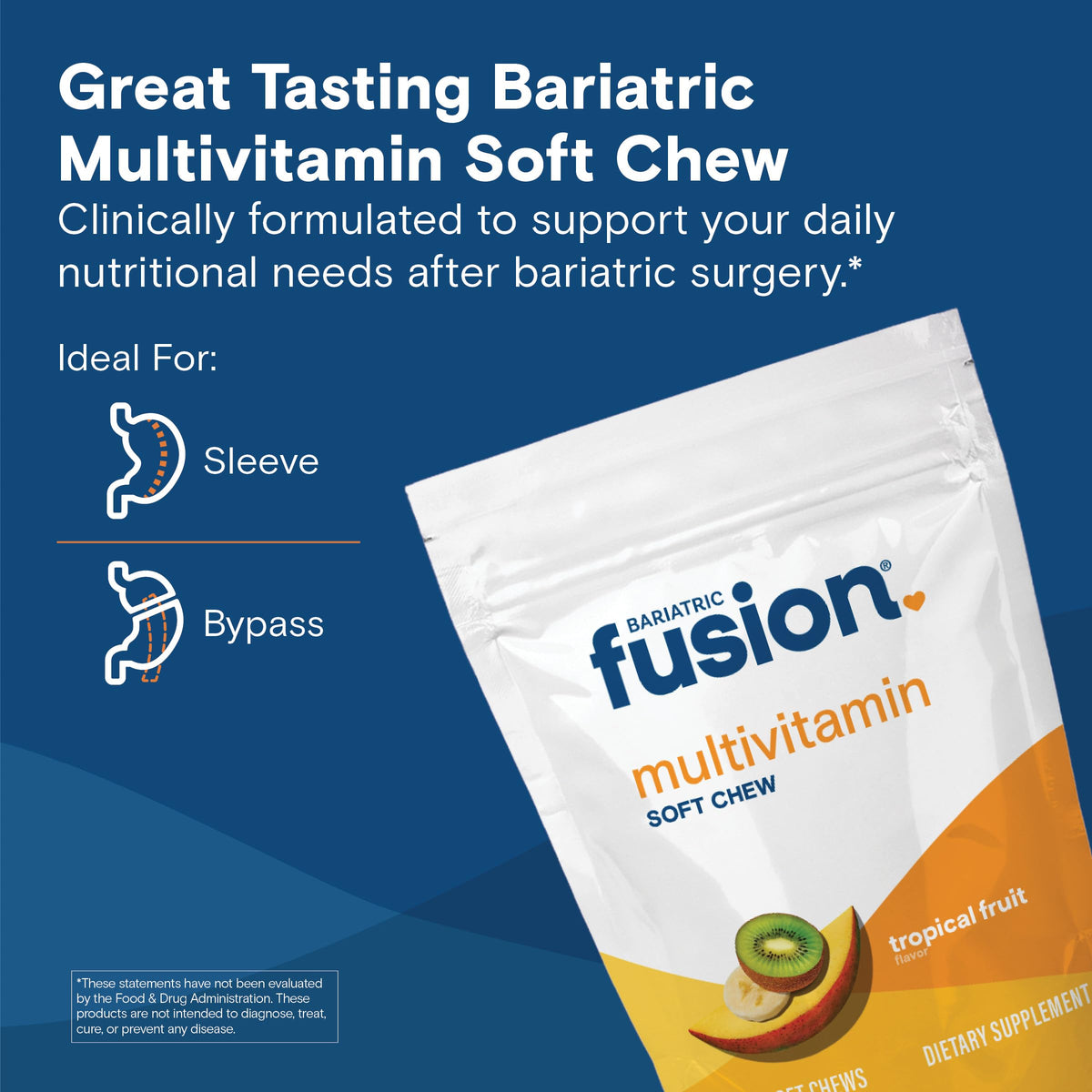 Bariatric Fusion Multivitamine Molle emballage