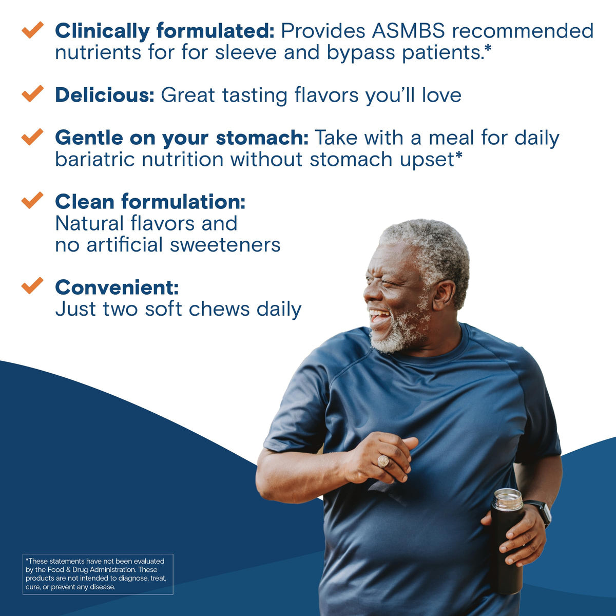 Bariatric Fusion Multivitamine Molle ingrédients