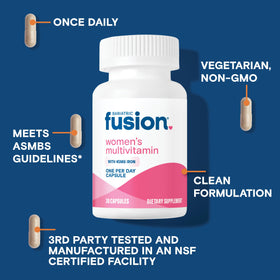Bariatric Fusion Multivitamine pour Femmes capsule ouverte