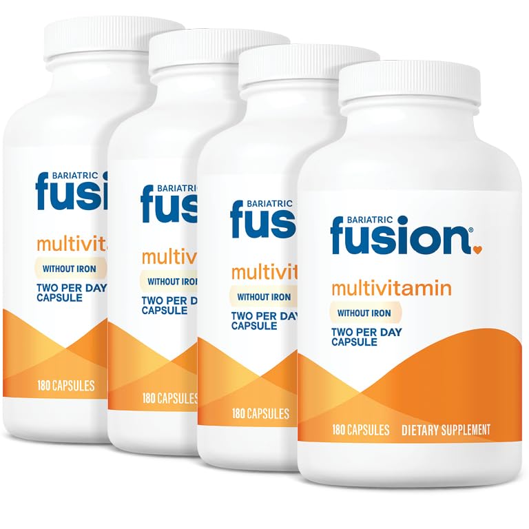 Bariatric Fusion Multivitamine Sans Fer 120 capsules vue de face
